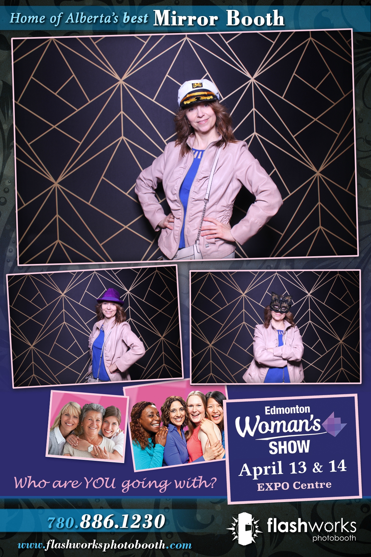 Spring Edmonton Woman's Show 2019 | View more photos from the event at gallery.flashworksphotobooth.com/u/FlashworksPhotoboothInc/Spring-Edmonton-Womans-Show-2019